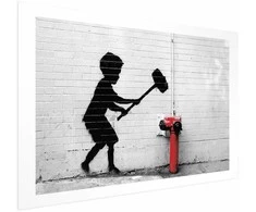 Artgeist Plakatas - Destroy the Fire Hydrant