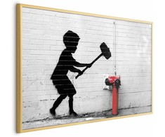 Artgeist Plakatas - Destroy the Fire Hydrant