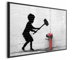 Artgeist Plakatas - Destroy the Fire Hydrant