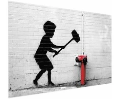 Artgeist Plakatas - Destroy the Fire Hydrant