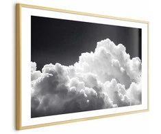 Artgeist Plakatas - Discover the Infinite Play of Sunlight – Clouds and Shadows in the Sky