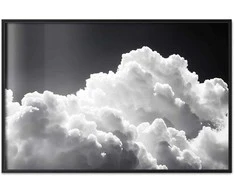 Artgeist Plakatas - Discover the Infinite Play of Sunlight – Clouds and Shadows in the Sky
