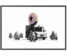 Artgeist Plakatas - Donut Police