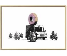 Artgeist Plakatas - Donut Police