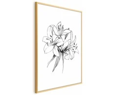 Artgeist Plakatas - Drawn Flowers