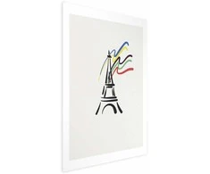 Artgeist Plakatas - Eiffel Tower and Colors