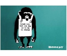 Artgeist Plakatas - Evil Monkey