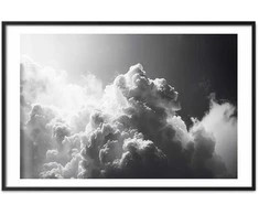 Artgeist Plakatas - Extraordinary Phenomenon: The Sun Illuminating Dark Clouds