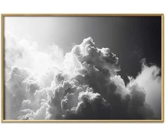 Artgeist Plakatas - Extraordinary Phenomenon: The Sun Illuminating Dark Clouds