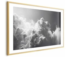 Artgeist Plakatas - Extraordinary Phenomenon: The Sun Illuminating Dark Clouds