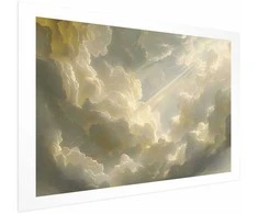 Artgeist Plakatas - Fascinating Play of Colors Against the Clouds