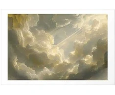 Artgeist Plakatas - Fascinating Play of Colors Against the Clouds