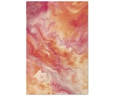 Artgeist Plakatas - Fiery Colors - dynamic shapes in fire and pink tones