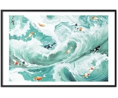 Artgeist Plakatas - Fish and Waves