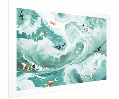 Artgeist Plakatas - Fish and Waves