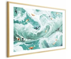 Artgeist Plakatas - Fish and Waves