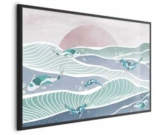 Artgeist Plakatas - Fish on the Waves