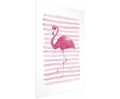 Artgeist Plakatas - Flamingo and Stripes