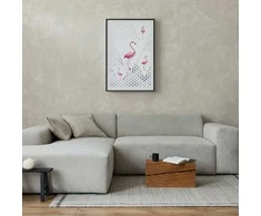 Artgeist Plakatas - Flamingo Family