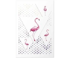 Artgeist Plakatas - Flamingo Family