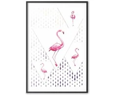 Artgeist Plakatas - Flamingo Family