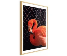 Artgeist Plakatas - Flamingo Solo
