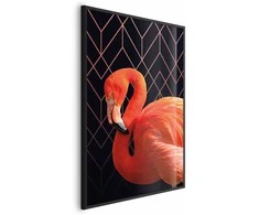 Artgeist Plakatas - Flamingo Solo