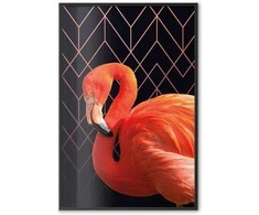 Artgeist Plakatas - Flamingo Solo