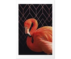 Artgeist Plakatas - Flamingo Solo