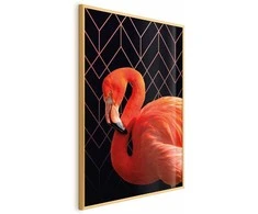 Artgeist Plakatas - Flamingo Solo