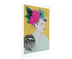 Artgeist Plakatas - Flowers in the Hair