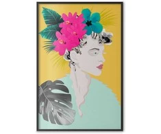 Artgeist Plakatas - Flowers in the Hair