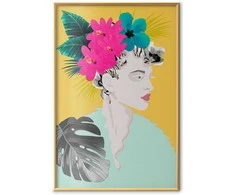 Artgeist Plakatas - Flowers in the Hair