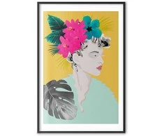 Artgeist Plakatas - Flowers in the Hair