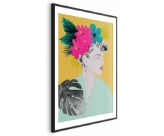 Artgeist Plakatas - Flowers in the Hair