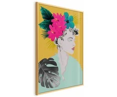 Artgeist Plakatas - Flowers in the Hair