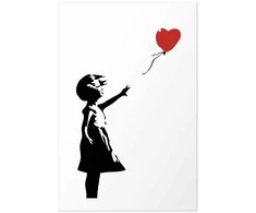 Artgeist Plakatas - Girl with a Balloon