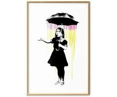 Artgeist Plakatas - Girl with an Umbrella
