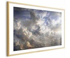 Artgeist Plakatas - Golden Reflections on Clouds Announcing Dusk