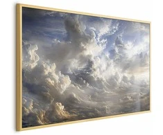 Artgeist Plakatas - Golden Reflections on Clouds Announcing Dusk