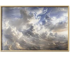 Artgeist Plakatas - Golden Reflections on Clouds Announcing Dusk