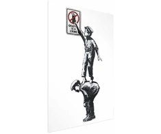 Artgeist Plakatas - Graffiti is a Crime