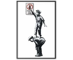 Artgeist Plakatas - Graffiti is a Crime