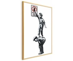 Artgeist Plakatas - Graffiti is a Crime