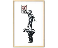 Artgeist Plakatas - Graffiti is a Crime