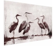 Artgeist Plakatas - Herons Painted in Ink