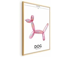 Artgeist Plakatas - Holo-Dog - Colorful Retro Dog
