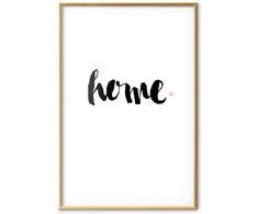 Artgeist Plakatas - Home and Dot