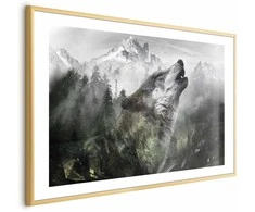 Artgeist Plakatas - Howling Wolf