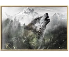 Artgeist Plakatas - Howling Wolf